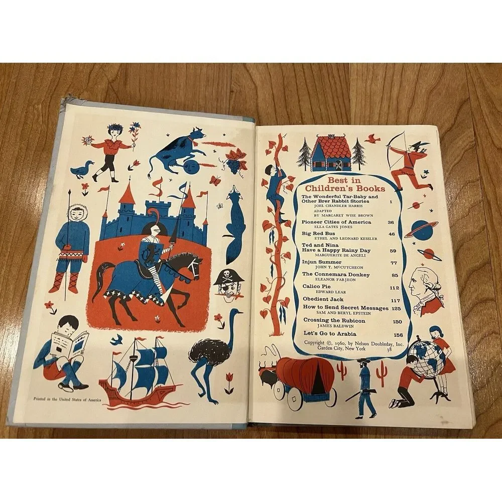 Best In Children's Books : Nelson Doubleday 1960 Hardcover EUC